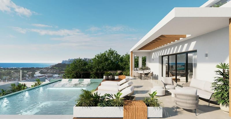 Villa in Casares - view 1