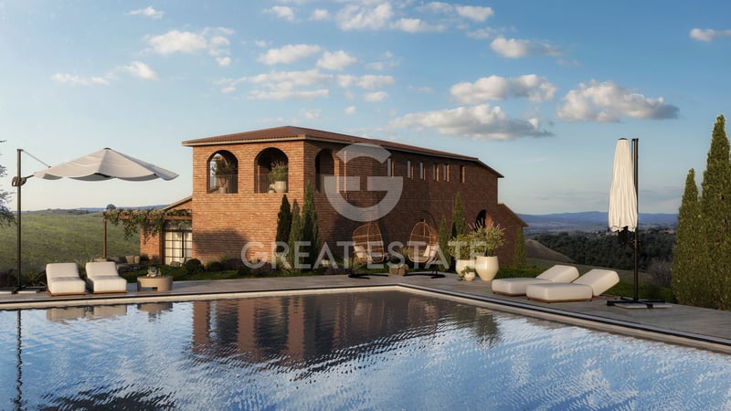 House in Ponte d'Arbia - view 1