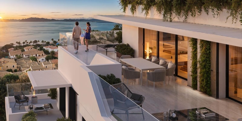 Penthouse in Calla de Mijas - view 1