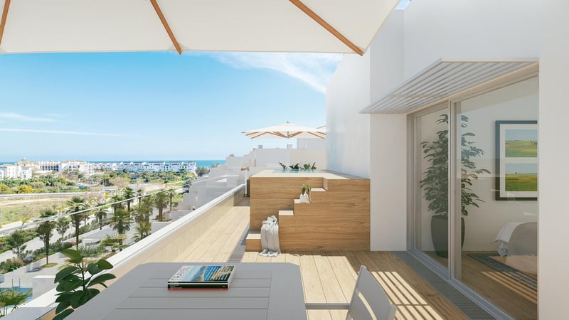 Penthouse in Estepona - view 1