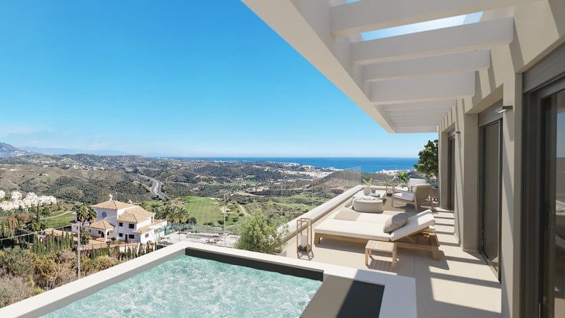 Penthouse in Sitio de Calahonda - view 1