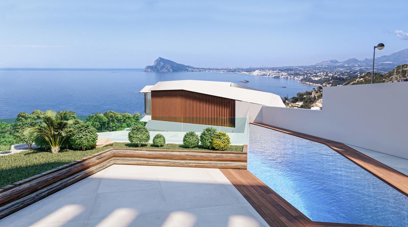 Penthouse in Calp - view 1