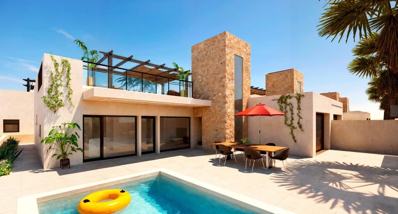 Villa in La Pinilla - view 1