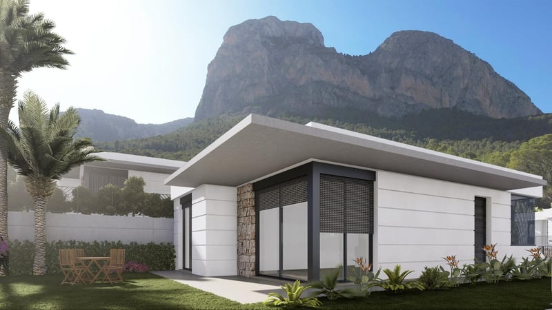 Villa in Polop - view 1