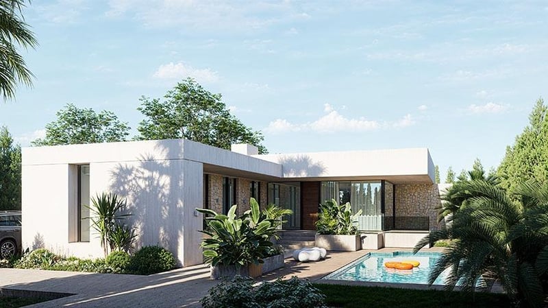 Villa in El Chaparral - view 1