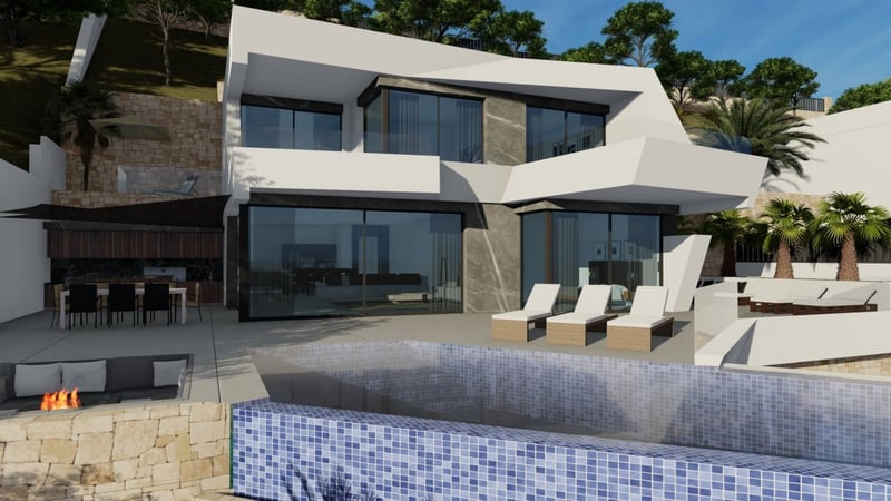Villa in Calp - view 1
