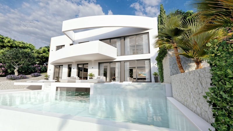 Villa in Bernia - view 1