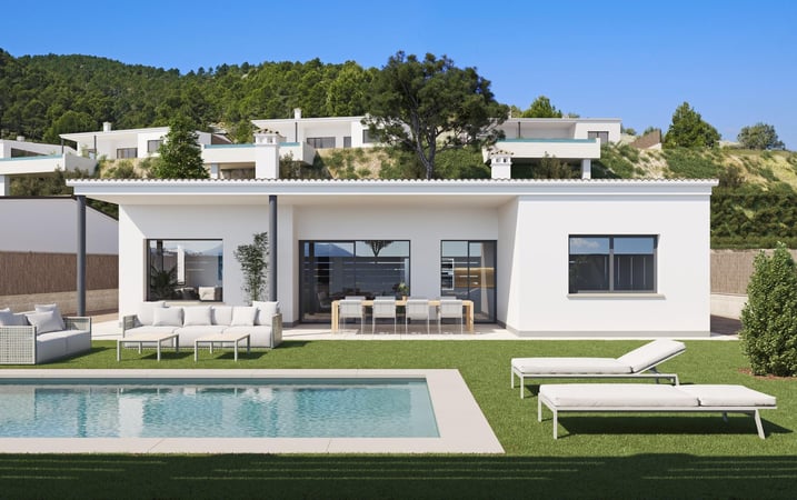 Villa in Penaguila - view 1