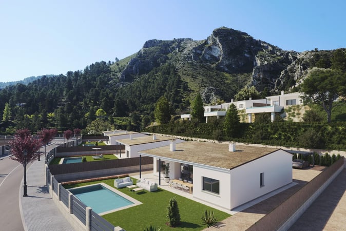 Villa in Penaguila - view 1