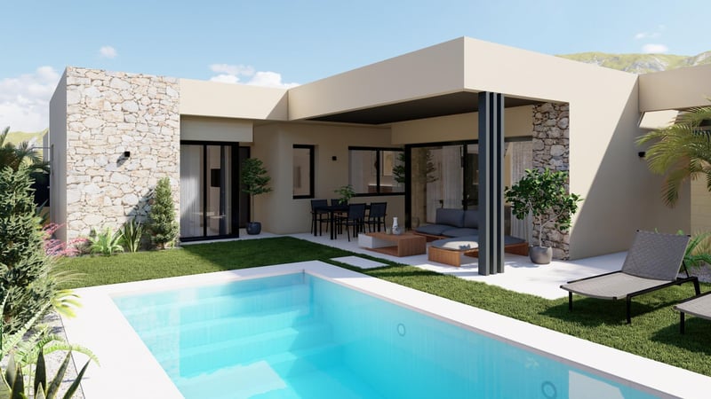Villa in Los Brianes - view 1
