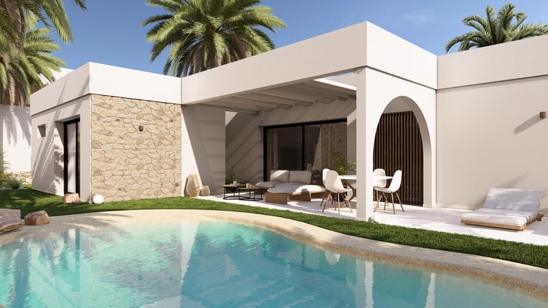 Villa in Los Brianes - view 1
