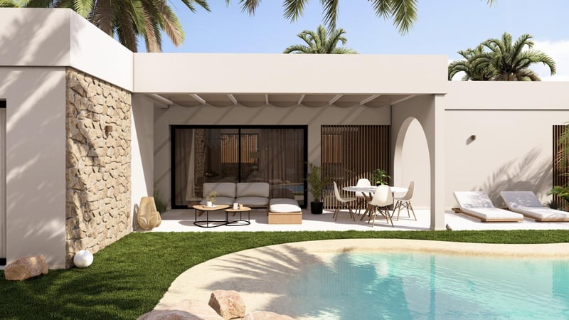 Villa in Los Brianes - view 1