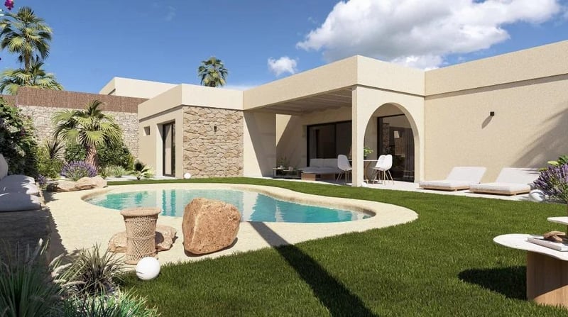 Villa in Los Brianes - view 1