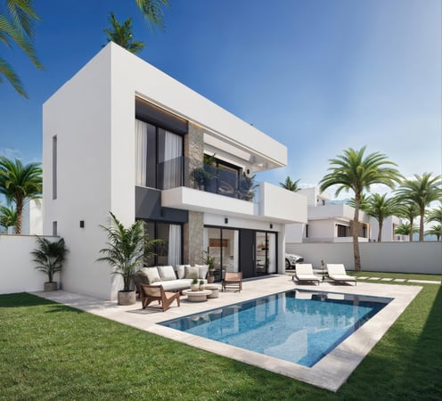 Villa in Torre del Rame - view 1