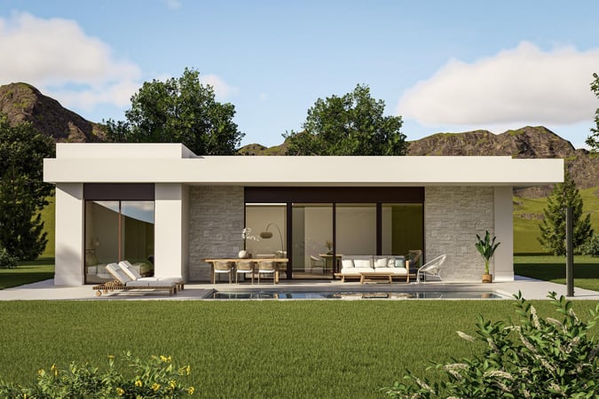 Villa in Lel - view 1