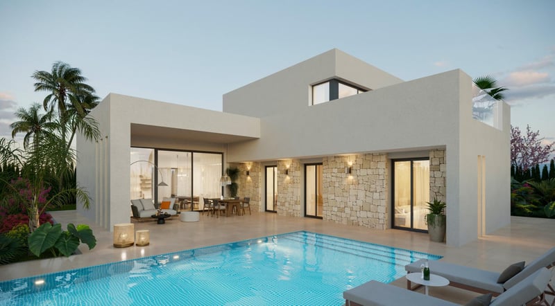 Villa in Aspe - view 1