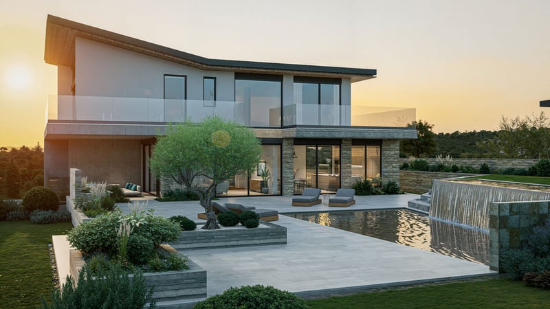 Villa in Kouklia - view 1