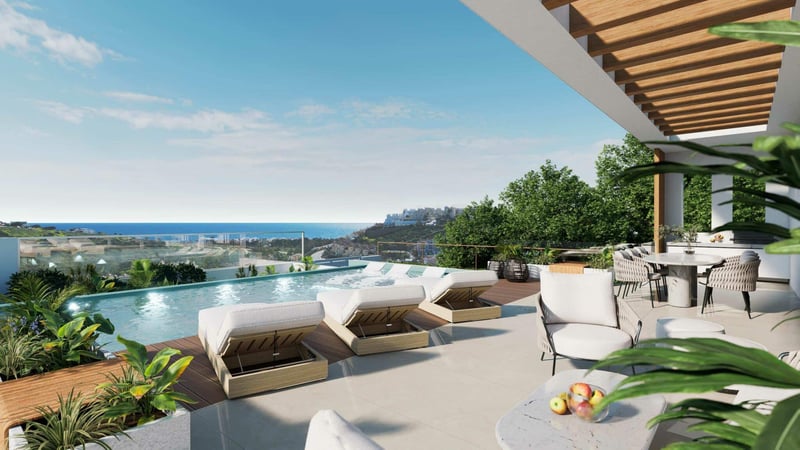 Villa in Casares - view 1