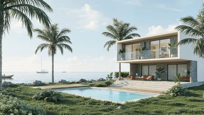 Villa in Casares - view 1