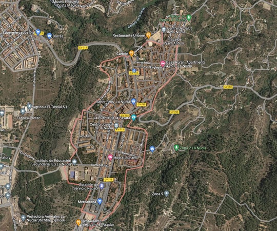 Land in La Nucia - view 1
