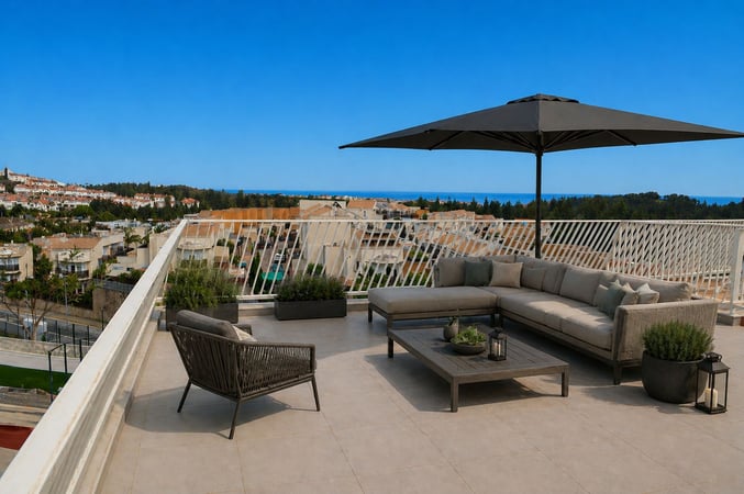 Penthouse in Mijas - view 1
