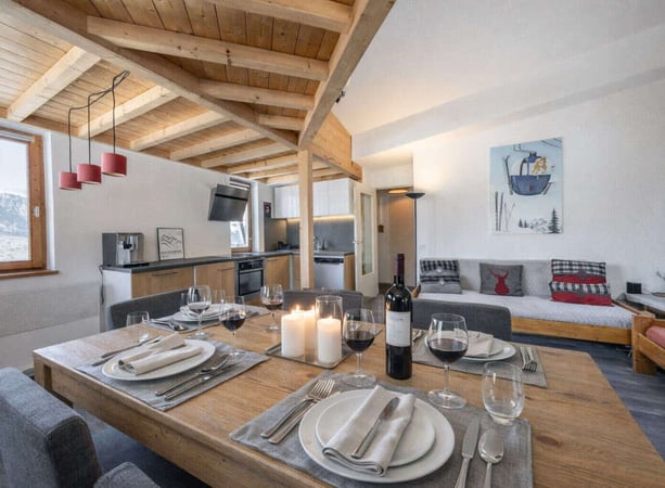 Apartment in Le Praz - view 1