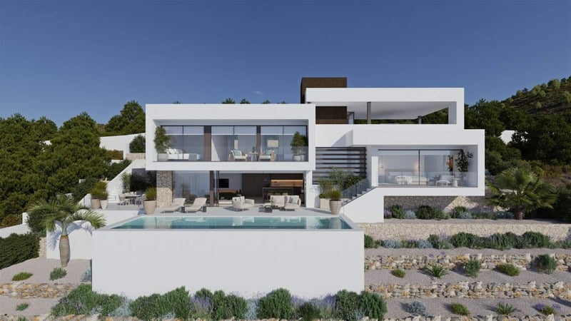 Villa in Bernia - view 1