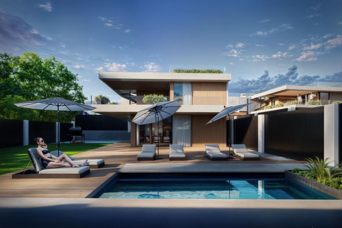 Villa in Polop - view 1