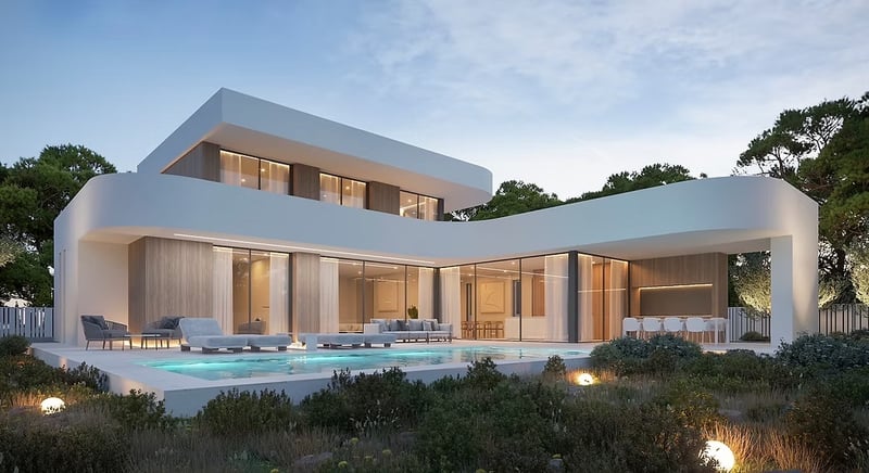 House in Moraira - view 1