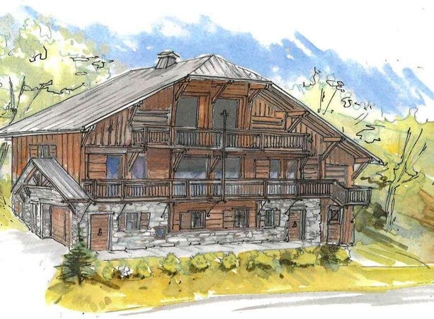 Chalet in Praz-sur-Arly - view 1
