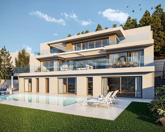 Villa in Bernia - view 1