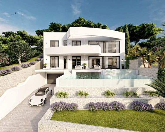 Villa in Bernia - view 1