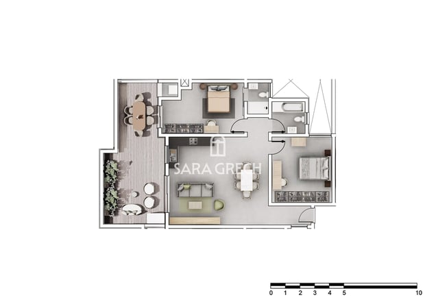 Penthouse in Mellieha - view 1