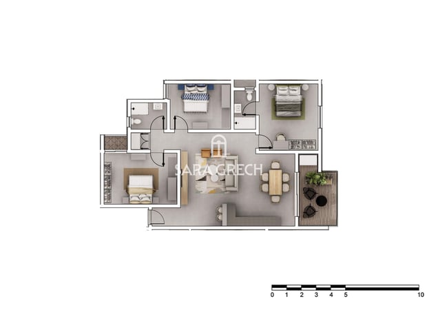 Apartment in Mellieha - view 1