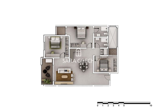 Apartment in Mellieha - view 1
