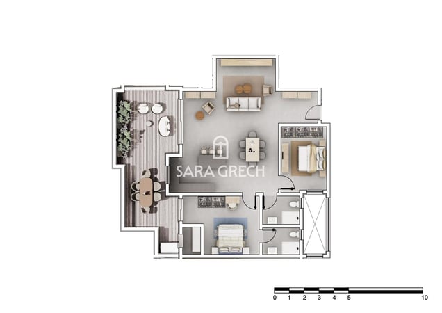 Penthouse in Mellieha - view 1