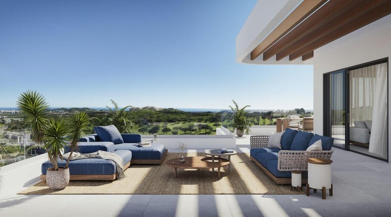 Penthouse in La Cala De Mijas - view 1