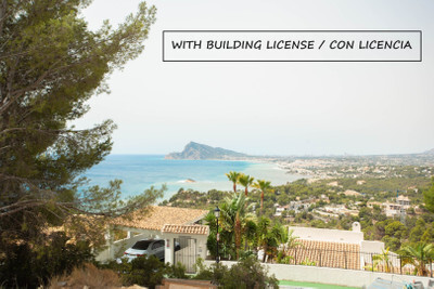 Land in Altea - view 1