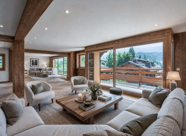 Chalet in Megeve - view 1