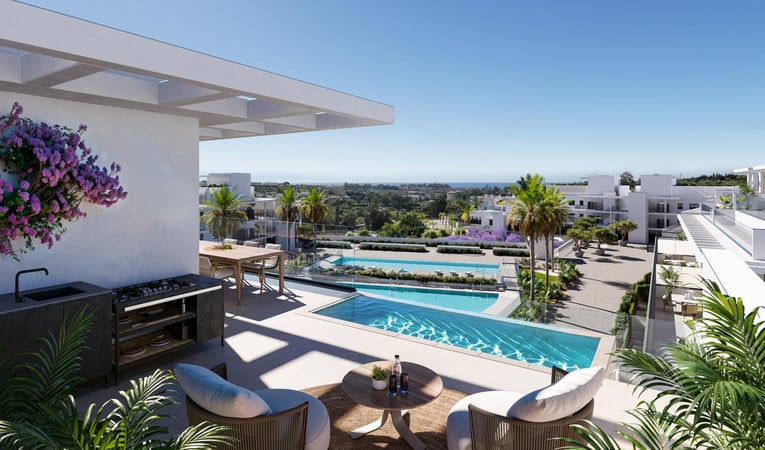 Penthouse in Estepona - view 1