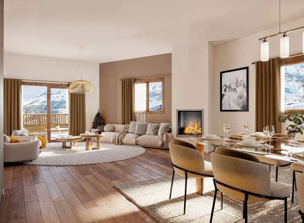 Apartment in Meribel - view 1