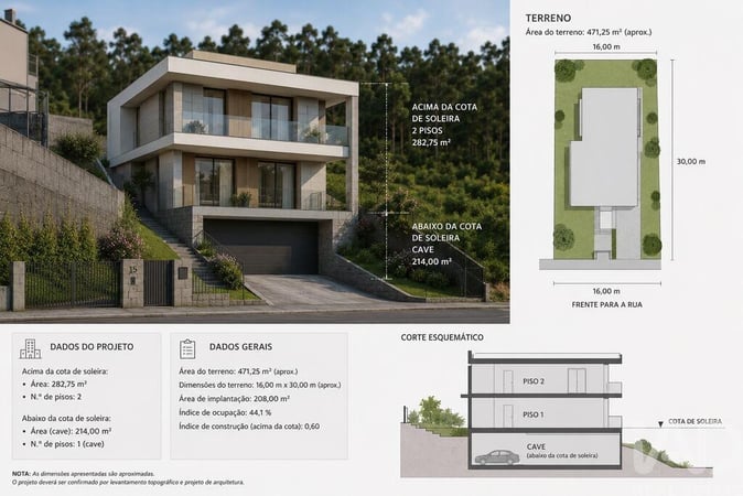 Land in Laundos - view 1
