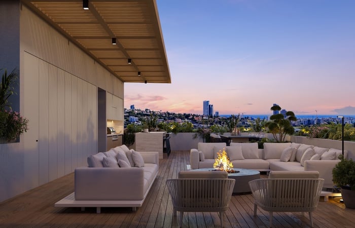 Penthouse in Germasogeia - view 1