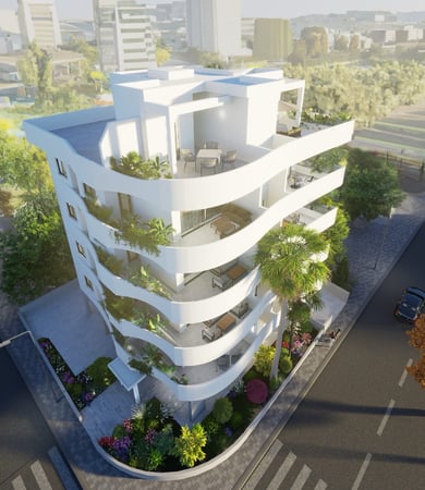 Penthouse in Ayioi Omoloyites - view 1