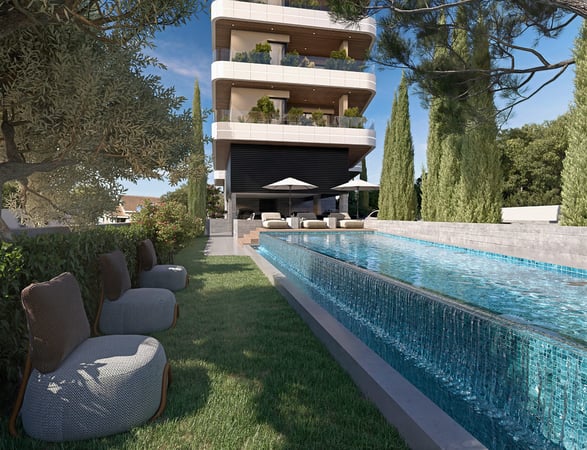 Apartment in Germasogeia River - view 1