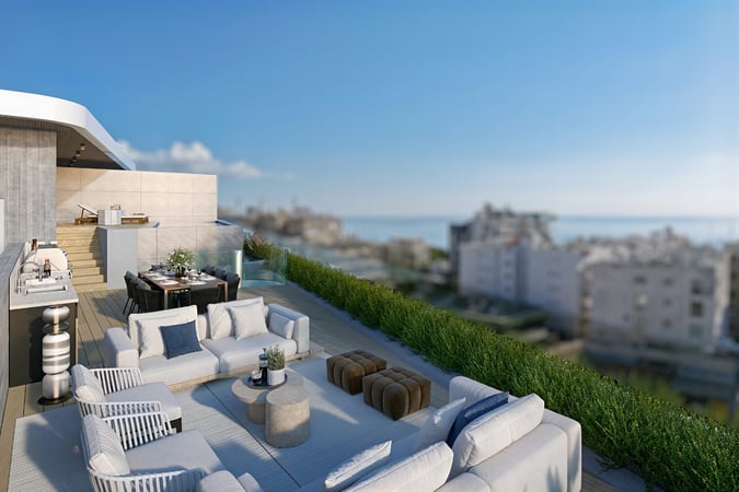 Penthouse in Germasogeia River - view 1
