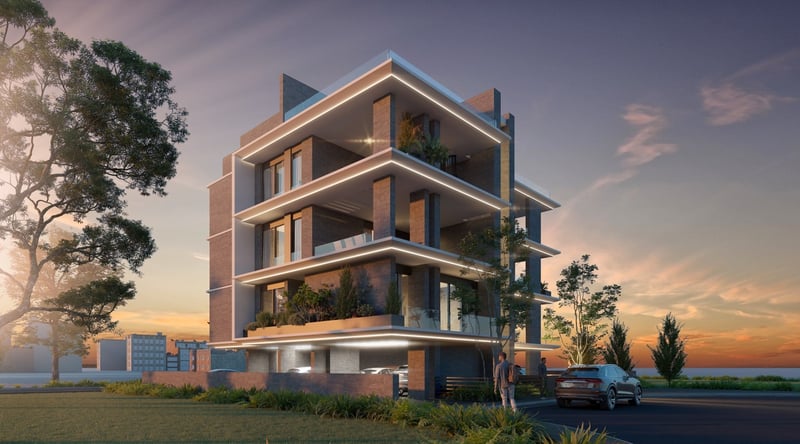 Penthouse in Livadia - view 1
