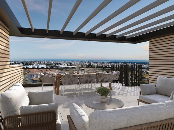 Penthouse in Ypsonas - view 1