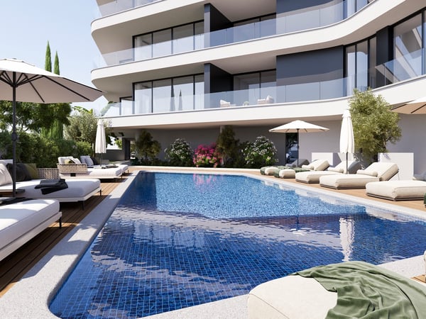 Penthouse in Germasogeia River - view 1