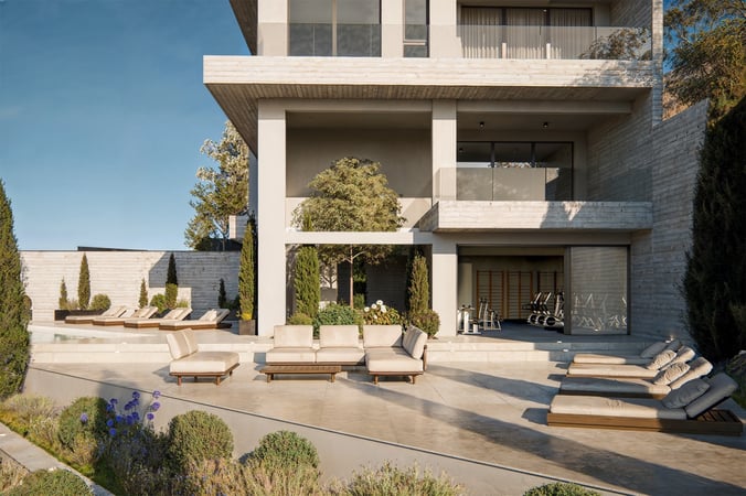 Penthouse in Agios Tychon - view 1